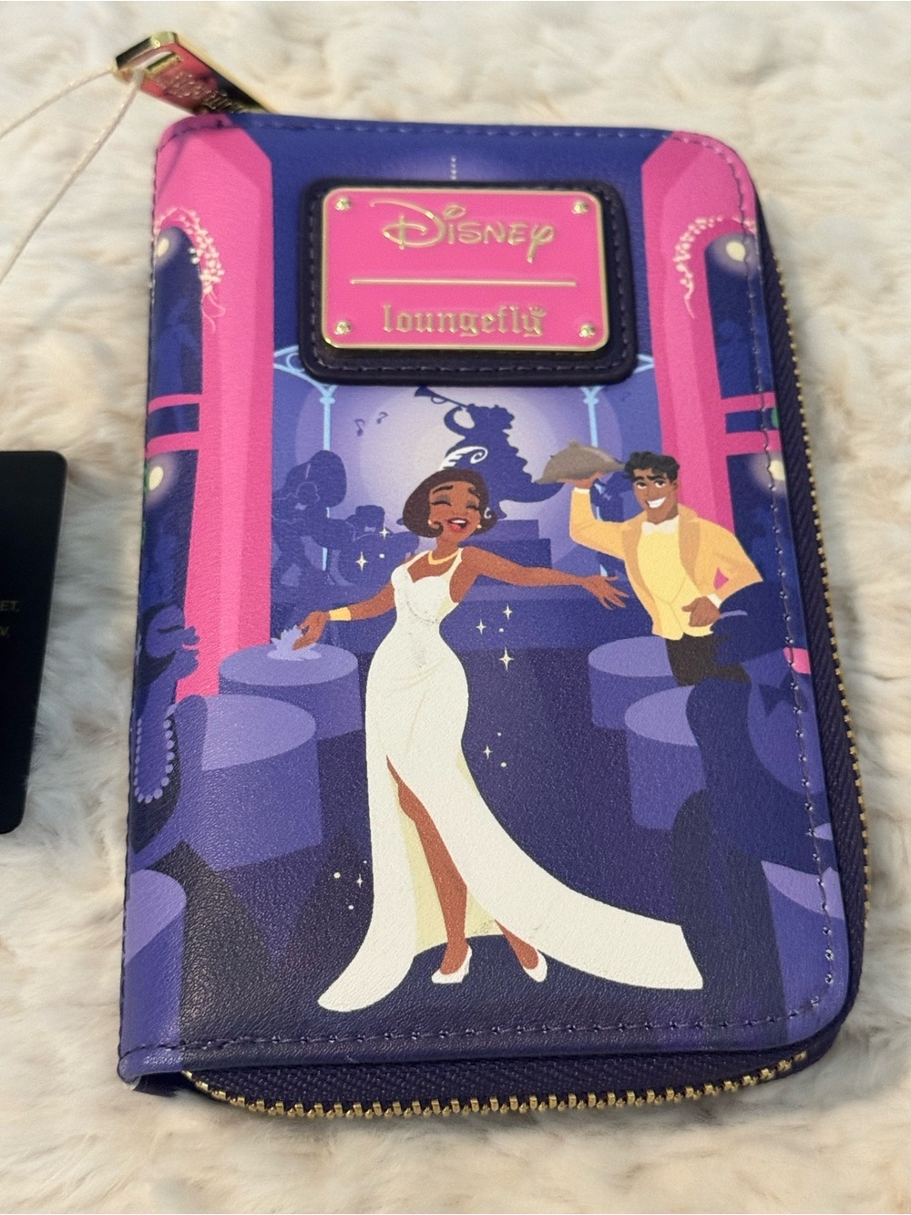 NWT Disney Loungefly Princess and the Frog Tiana's Palace Wallet